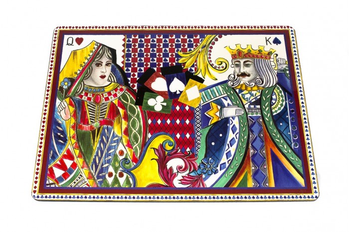 Placemat BACI MILANO Queen of Multicolor Hearts